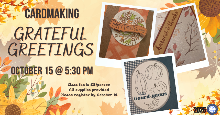 Cardmaking: Grateful Greetings