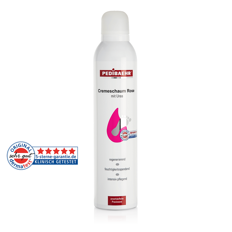Прев'ю: КРЕМ-ПЕНКА С РОЗОВЫМ МАСЛОМ И 10%-НОЙ МОЧЕВИНОЙ ДЛЯ НОГ  (CREMESCHAUM ROSE),