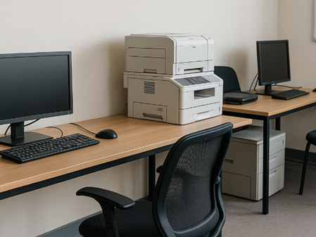 Este catálogo reúne artículos dados de baja por distintos organismos públicos, tales como computadores, sillas, impresoras y otros bienes muebles en buen estado.