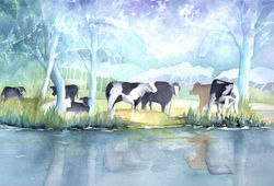 139. Cows on the River Stour