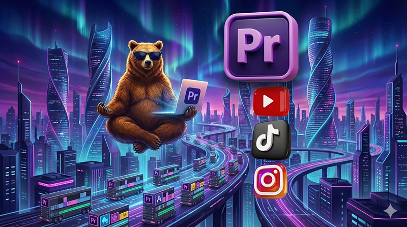 Uğur Cuya'nın düzenlediği kapsamlı Adobe Premiere Kursu  Kapağı