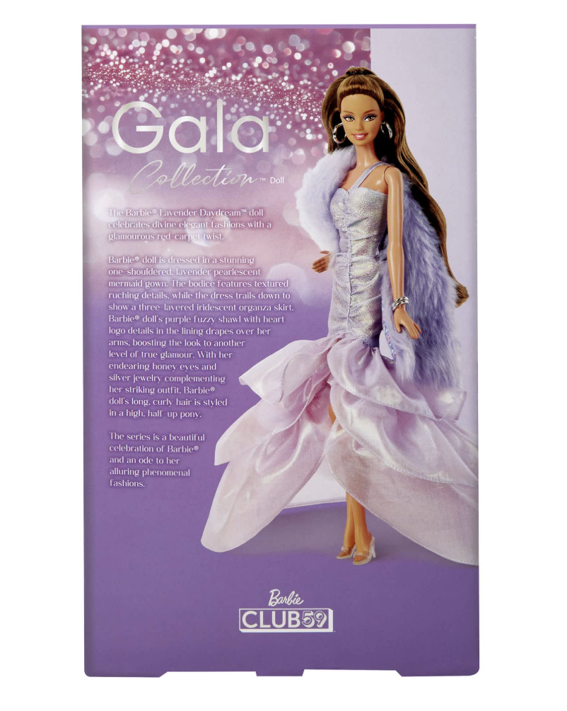 Thumbnail: Lavender Day Dream Barbie from Gala Collection