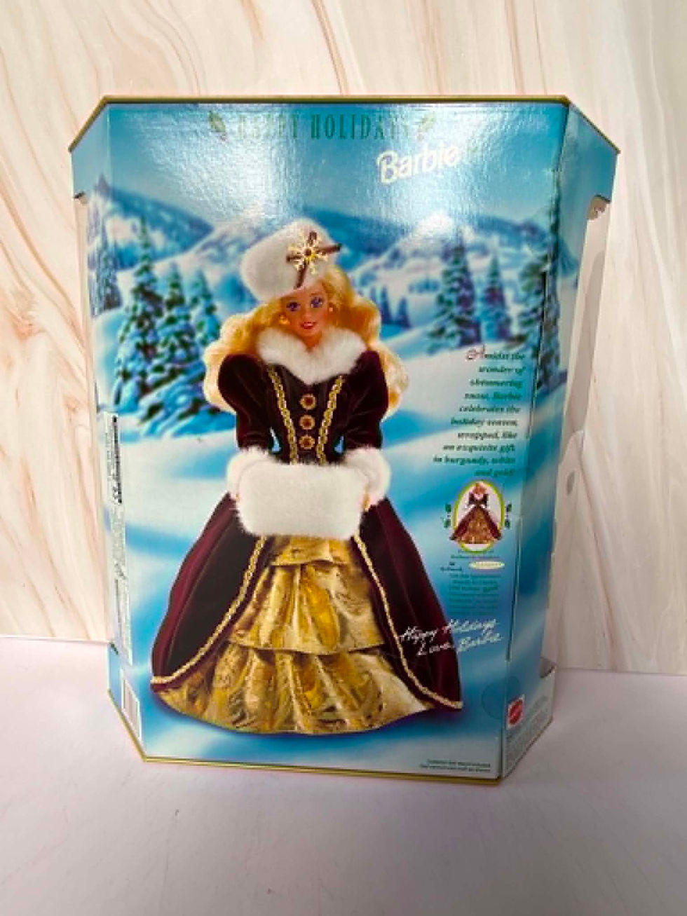 Thumbnail: 1996 Holiday Barbie