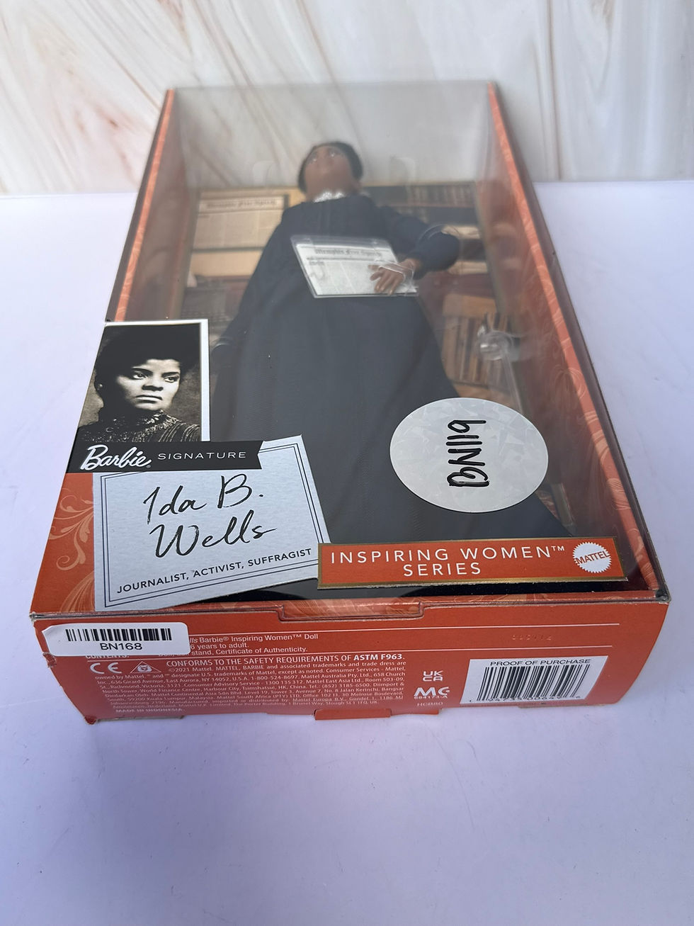 Thumbnail: Ida B. Wells Barbie® Doll – Inspiring Women™ Series