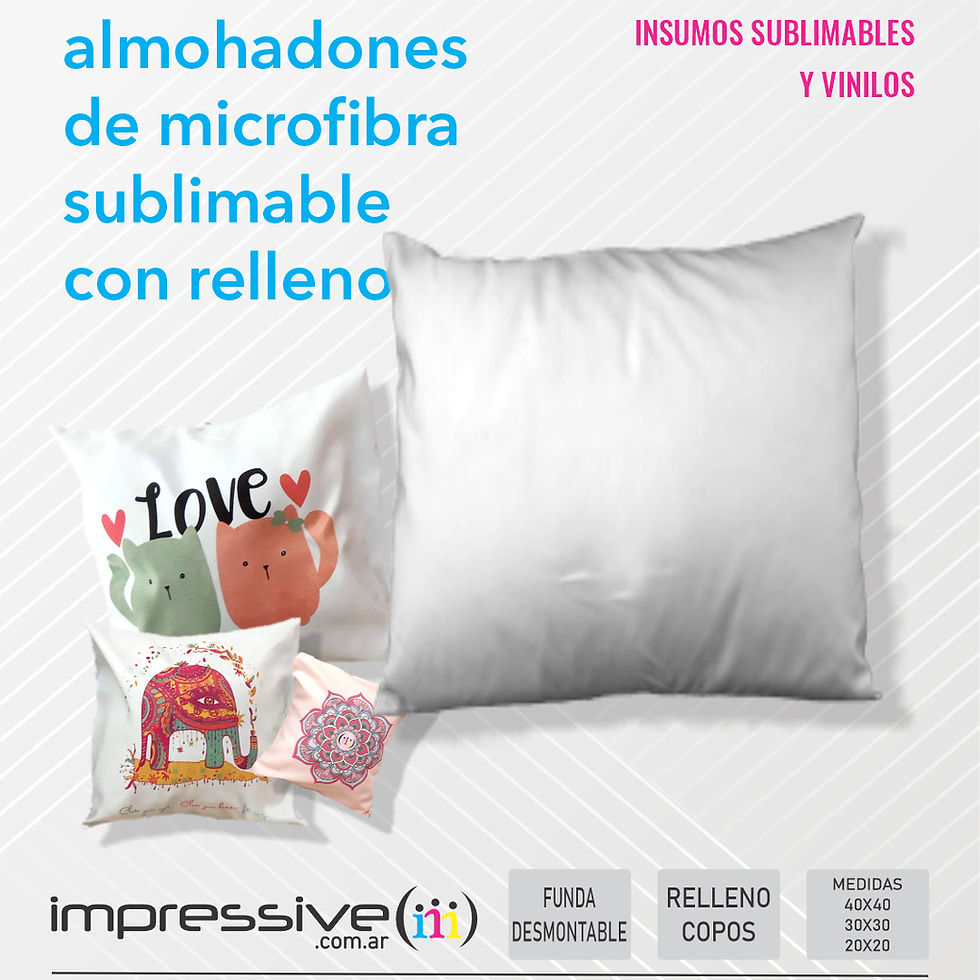 Almohadón Sublimable