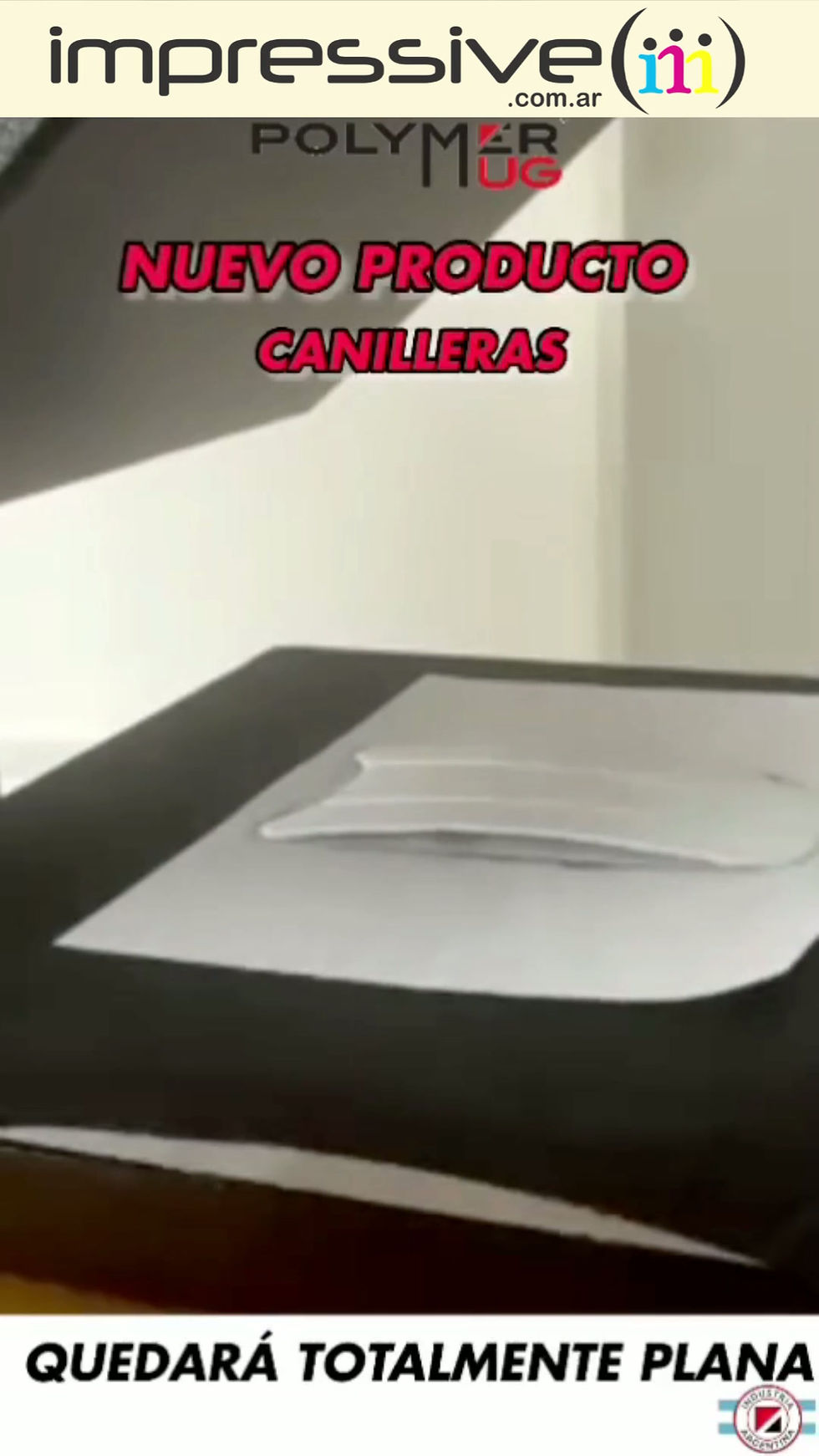 Miniatura: Canillera Plastica Polymer Sublimable