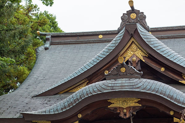 神社屋根