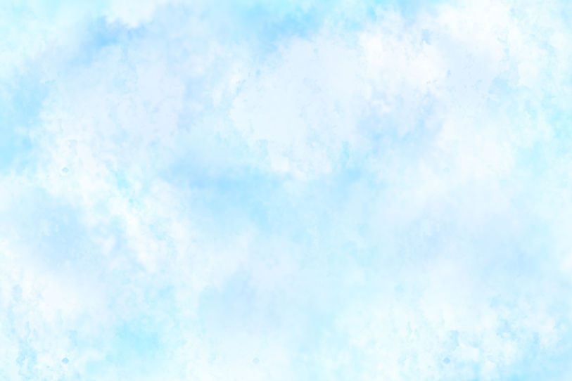 水彩風背景 青