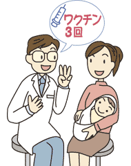 ワクチンを受ける女性