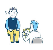 診察のイラスト