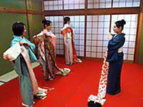 あだち文化教室/前結び着付け教室