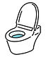 トイレのアイコン