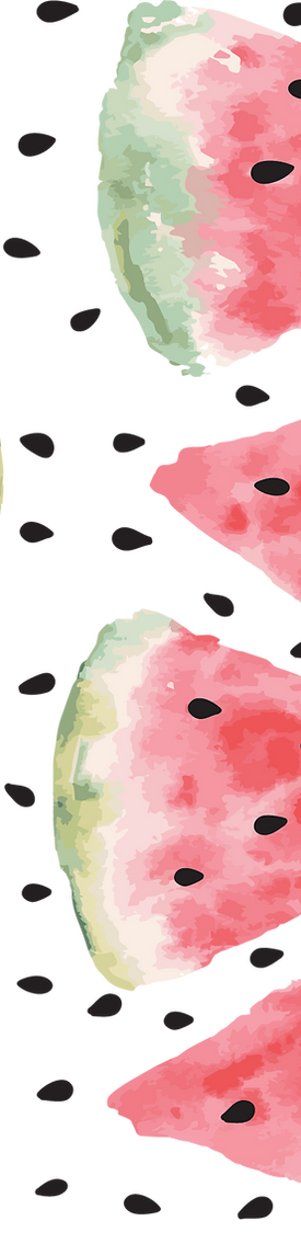 Watercolor Watermelon Print
