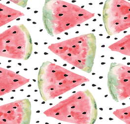 Watercolor Watermelon Print
