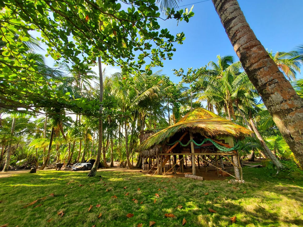 Bottle House, Derek's Place, Little Corn Island, Nicaragua