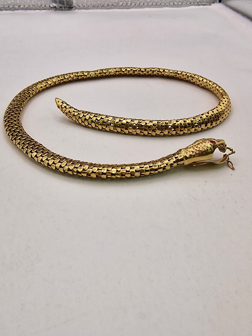Miniatura: Collier Serpenti in oro Anni 40-50