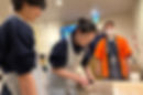 Learning to make soba noodles in Niseko