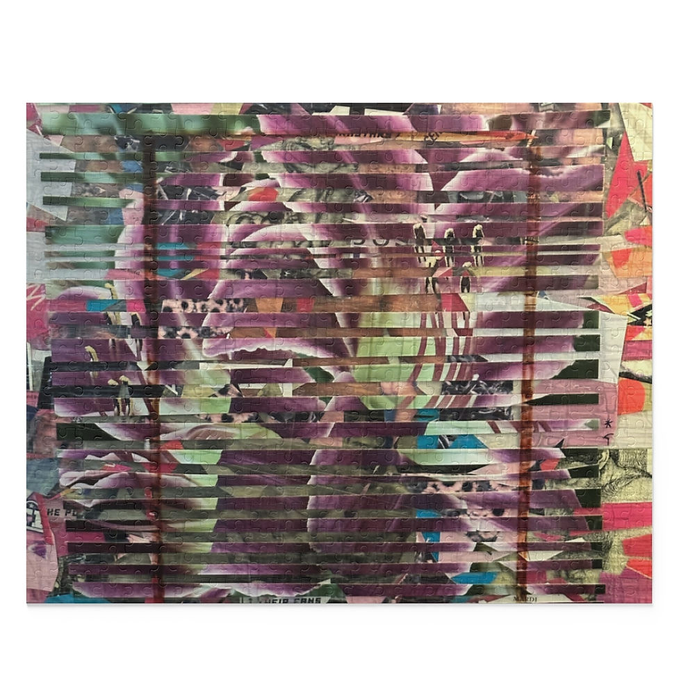 Thumbnail: Puzzle (120, 252, 500-Piece) - "Abstract Layers"
