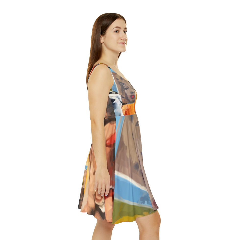 Thumbnail: Women's Skater Dress (AOP)