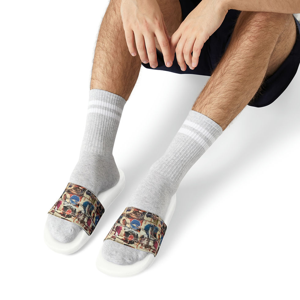 Thumbnail: Men's PU Slide Sandals
