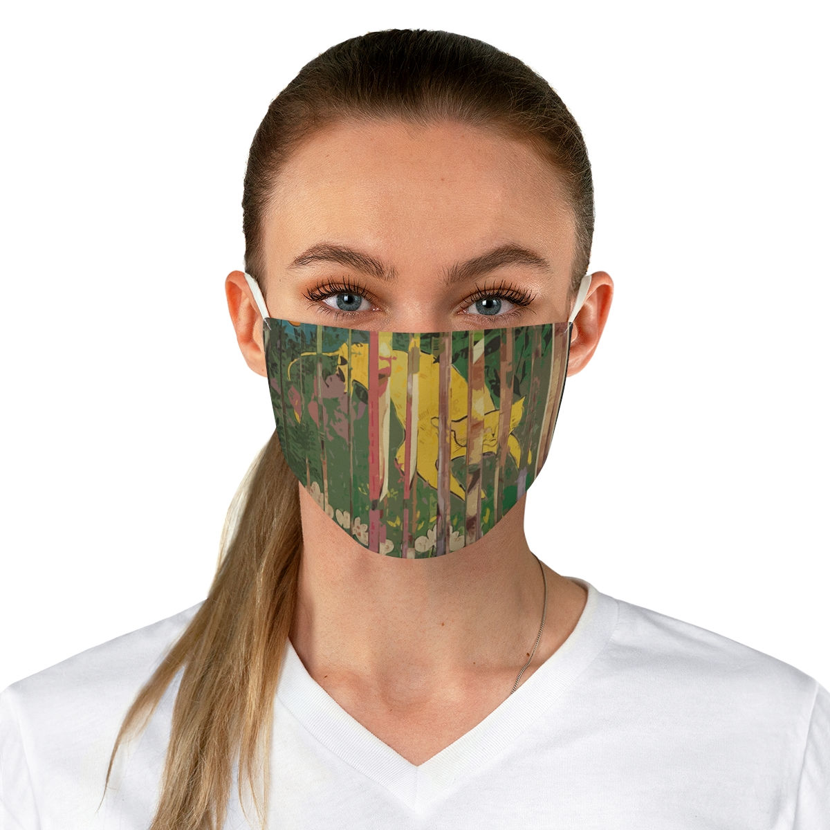Fabric Face Mask - "Forest Whisper"