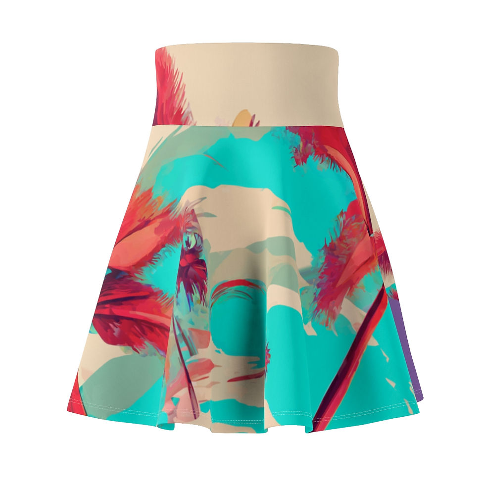 Thumbnail: Women's Skater Skirt (AOP)