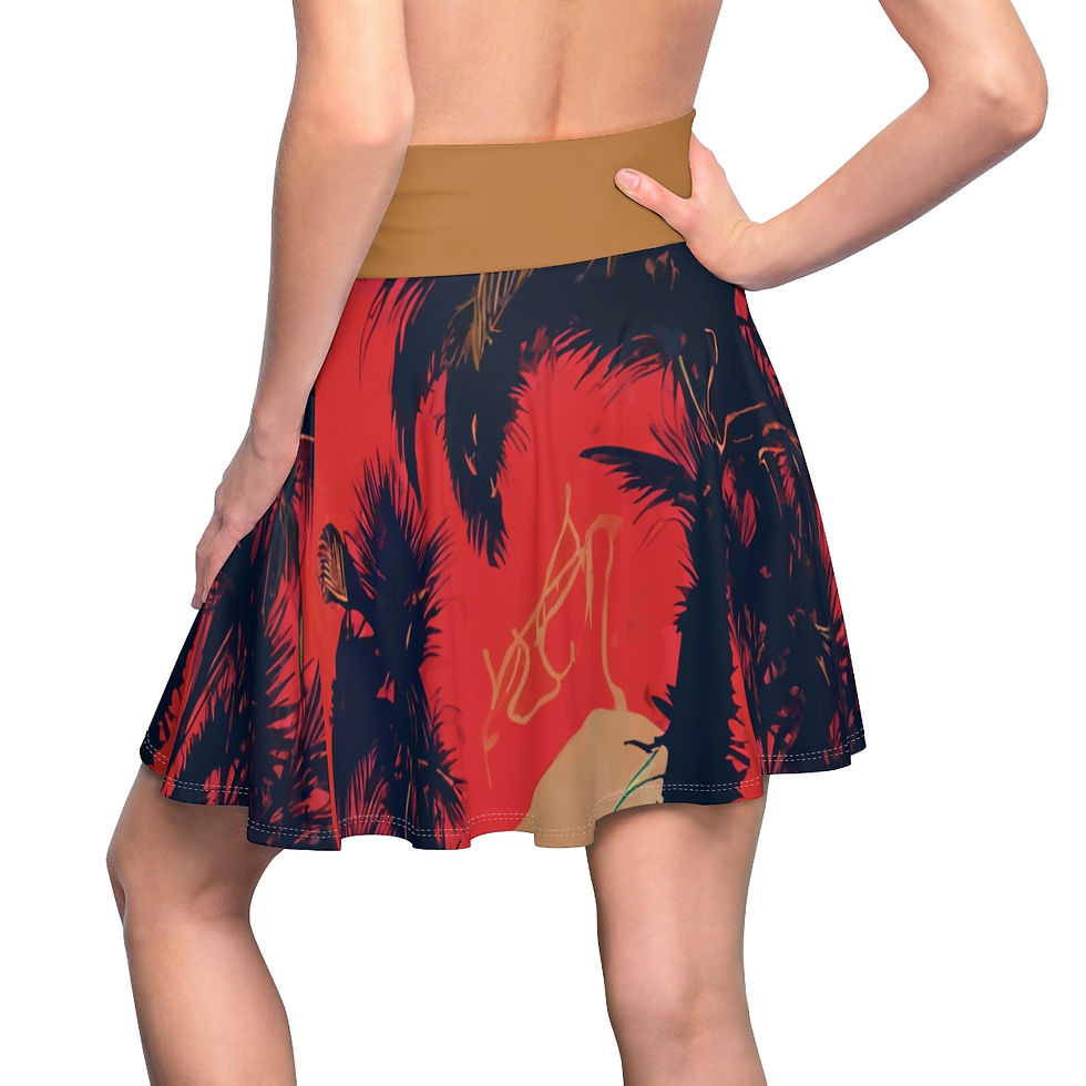 Thumbnail: Women's Skater Skirt (AOP)