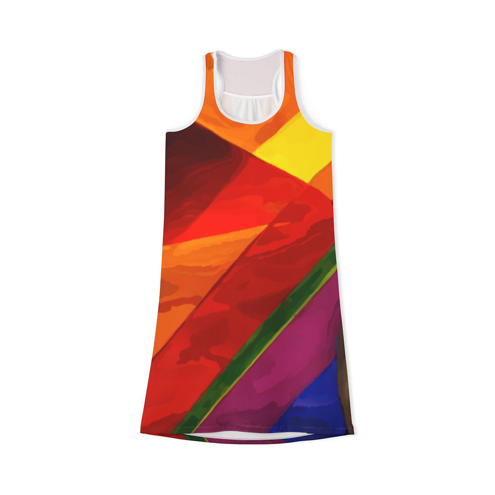 Thumbnail: Women's Racerback Dress (AOP)
