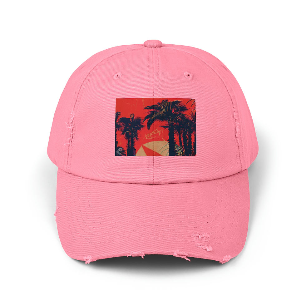 Thumbnail: Unisex Distressed Cap