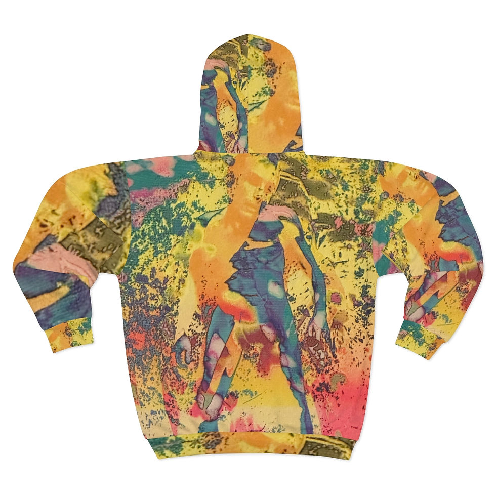 Thumbnail: Unisex Zip Hoodie (AOP)