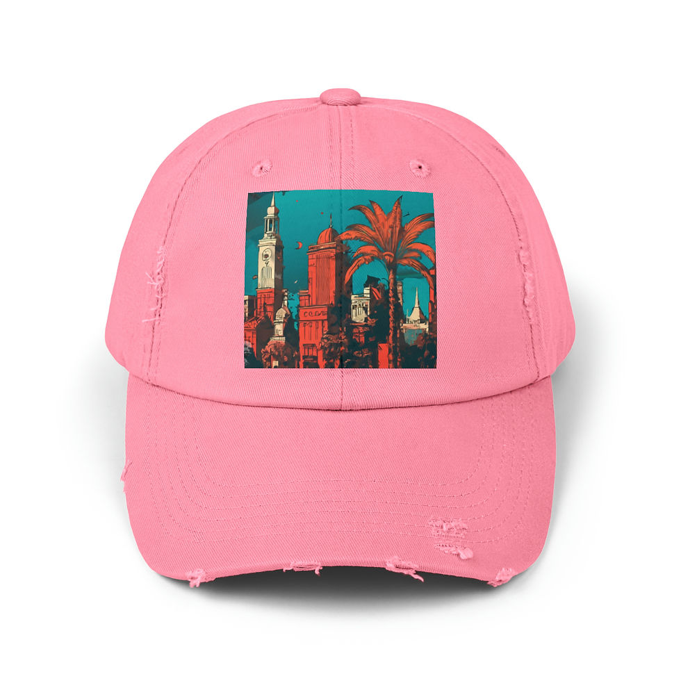 Thumbnail: Unisex Distressed Cap