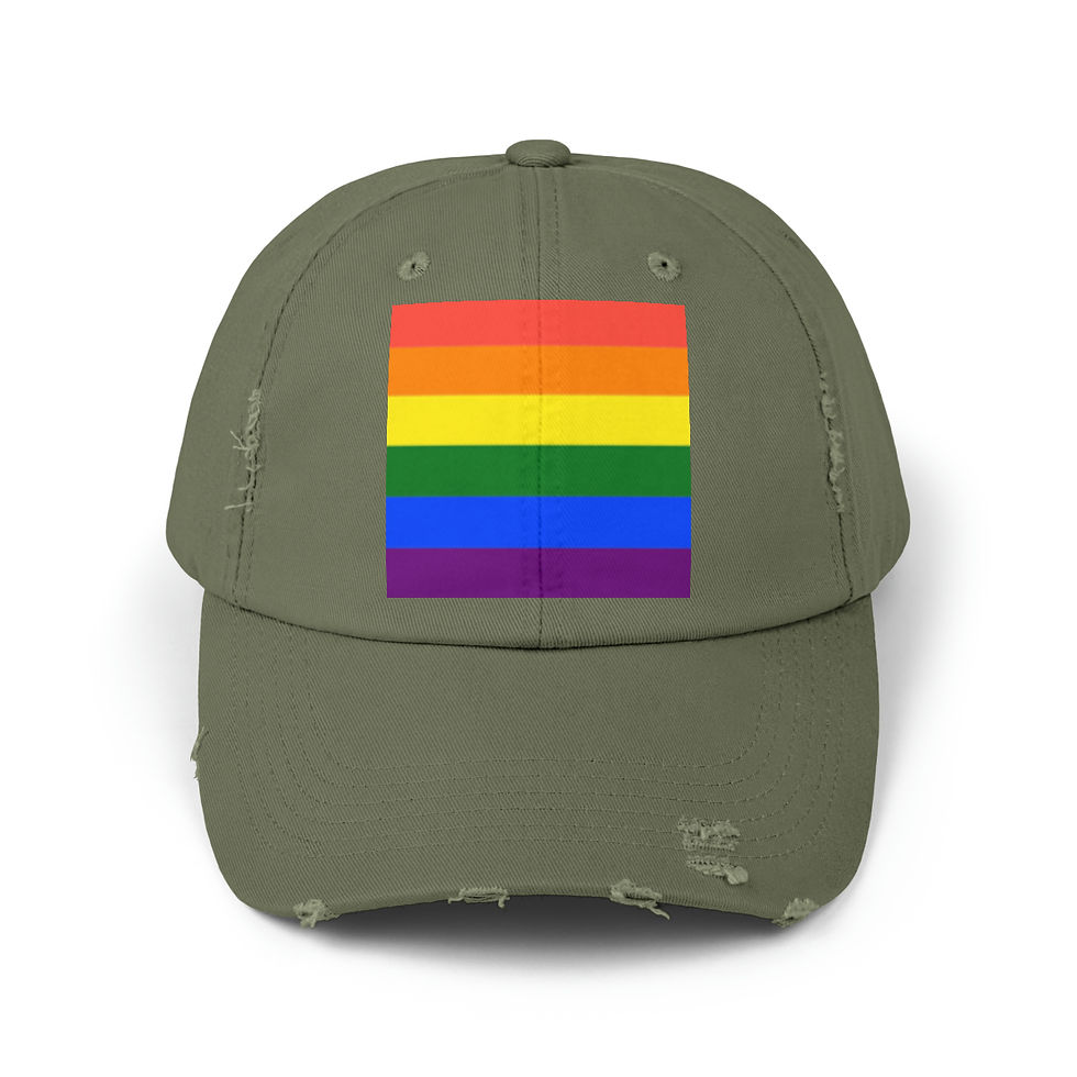 Thumbnail: Unisex Distressed Cap