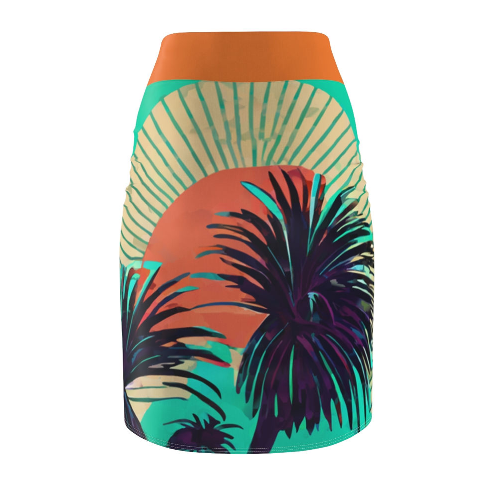 Thumbnail: Women's Pencil Skirt (AOP)