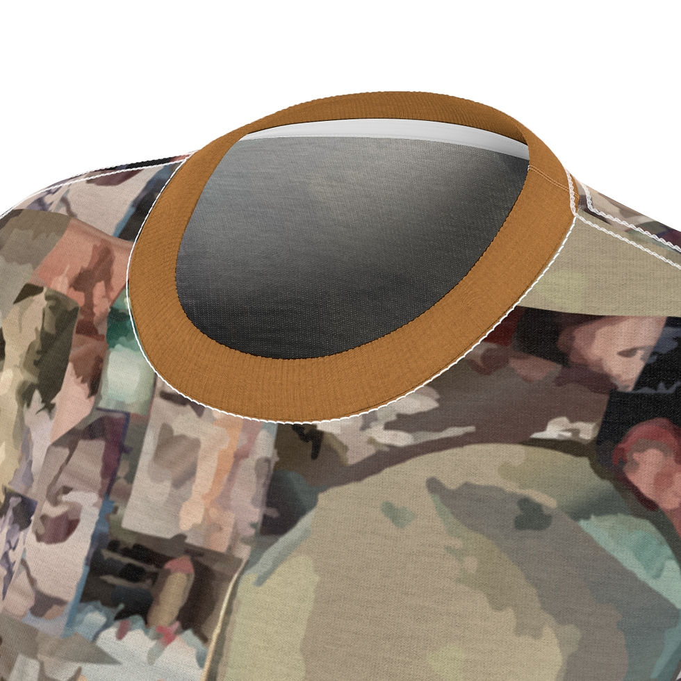 Thumbnail: Women's Cut & Sew Tee (AOP) - "Classic Portrait"