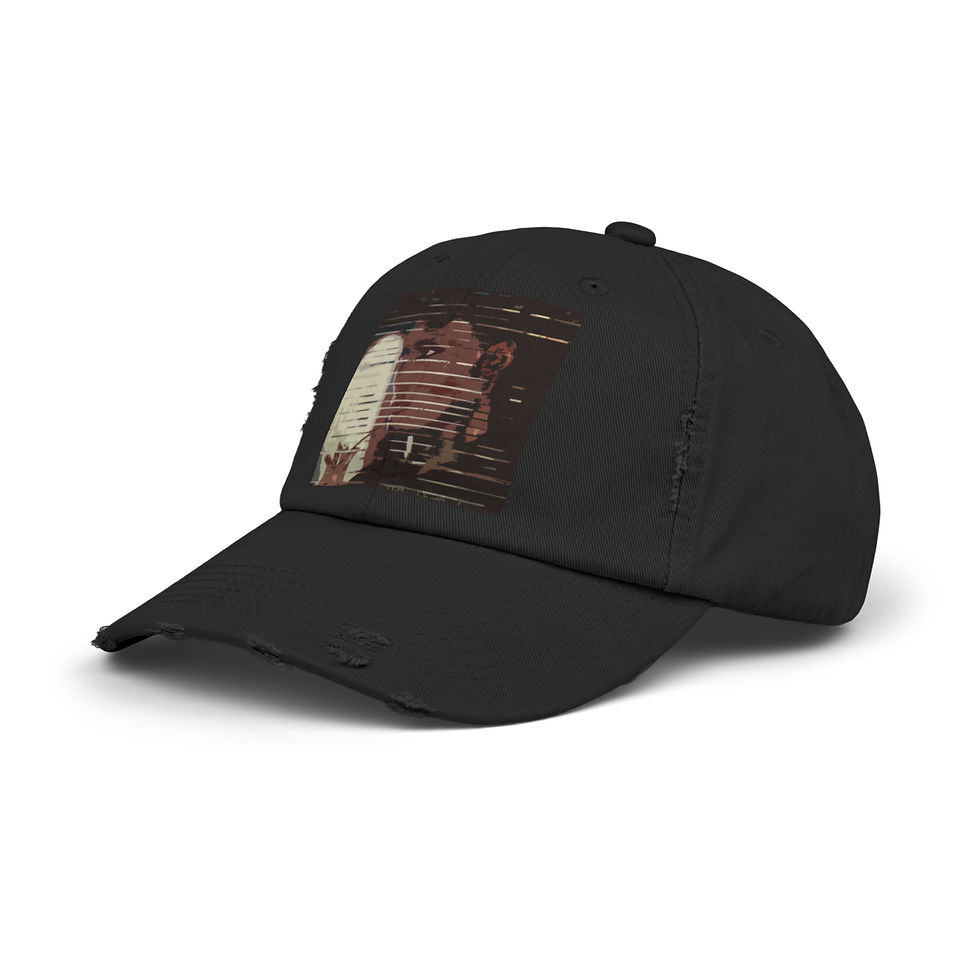 Thumbnail: Unisex Distressed Cap