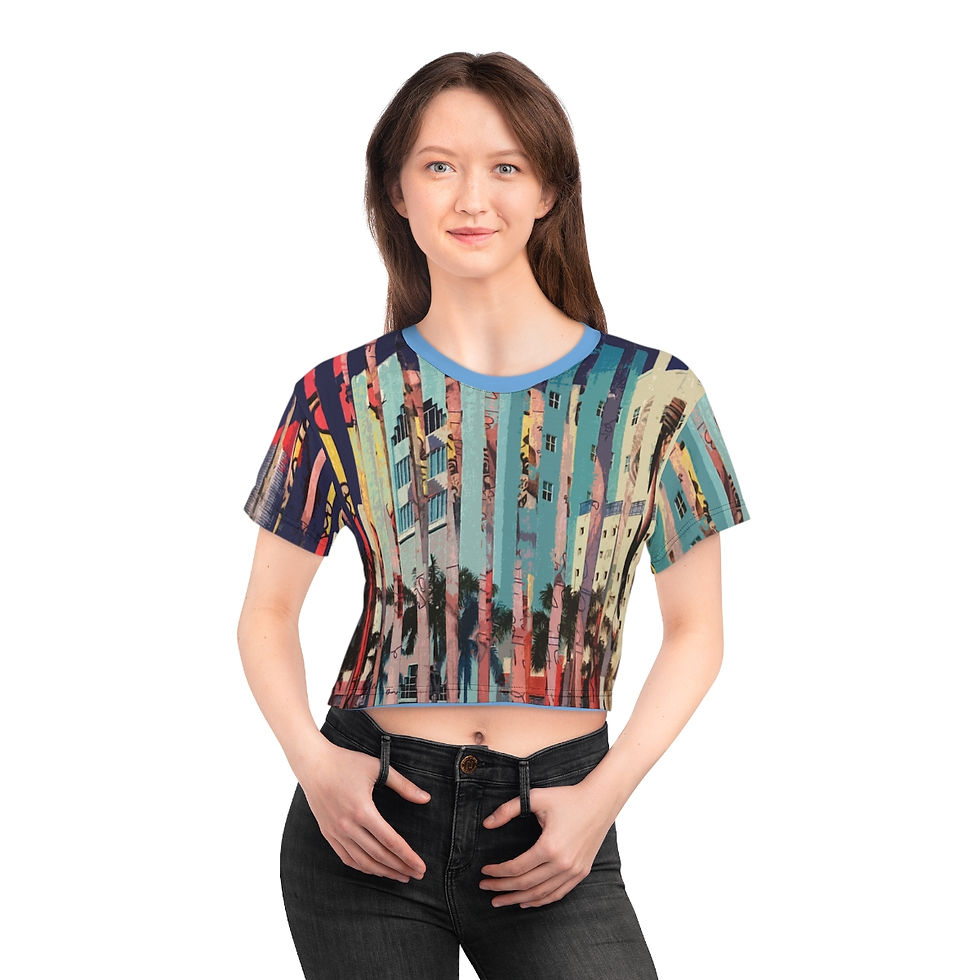 Thumbnail: Crop Tee (AOP)