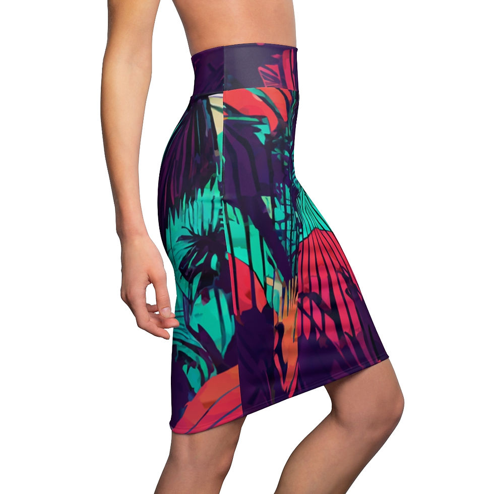 Thumbnail: Women's Pencil Skirt (AOP)