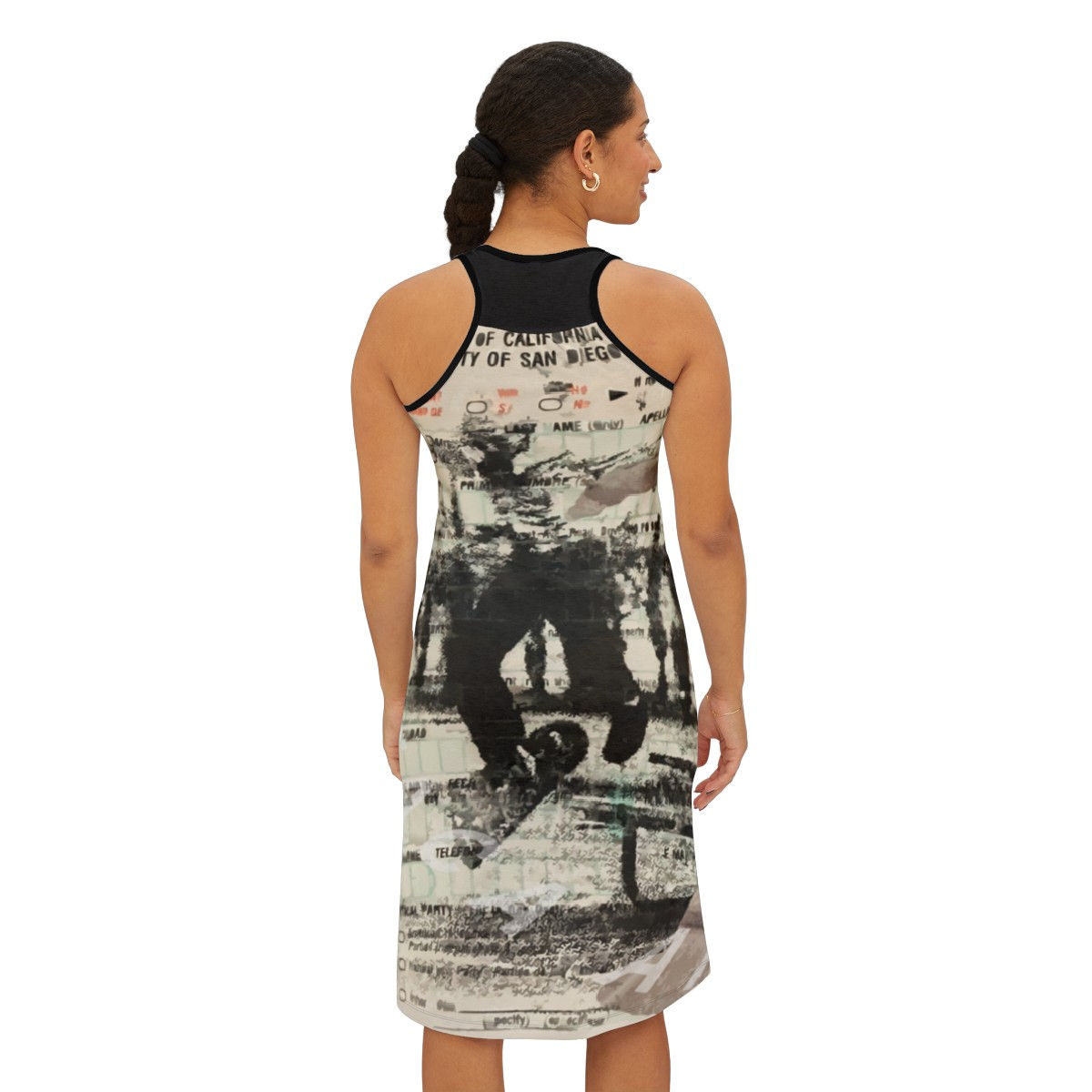 . Women's Racerback Dress (AOP)