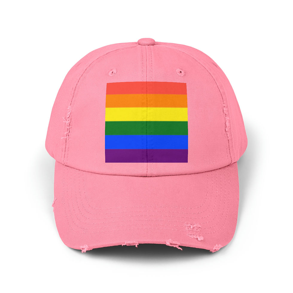 Thumbnail: Unisex Distressed Cap