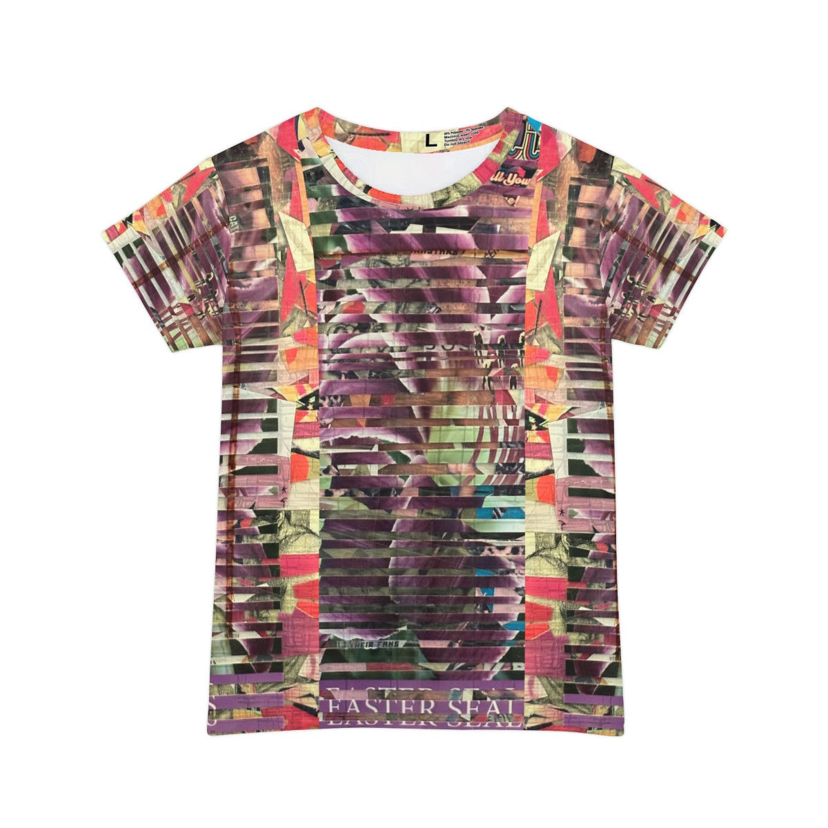 Women's Short Sleeve Shirt (AOP) - "Abstract Reverie"
