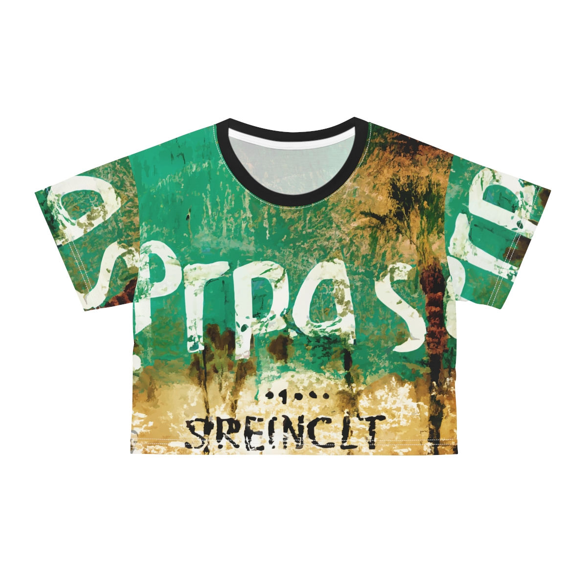 Crop Tee (AOP)