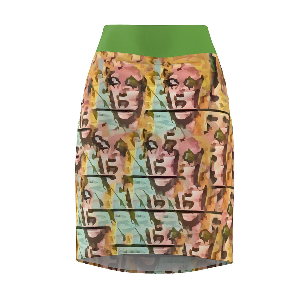 Thumbnail: Women's Pencil Skirt (AOP)