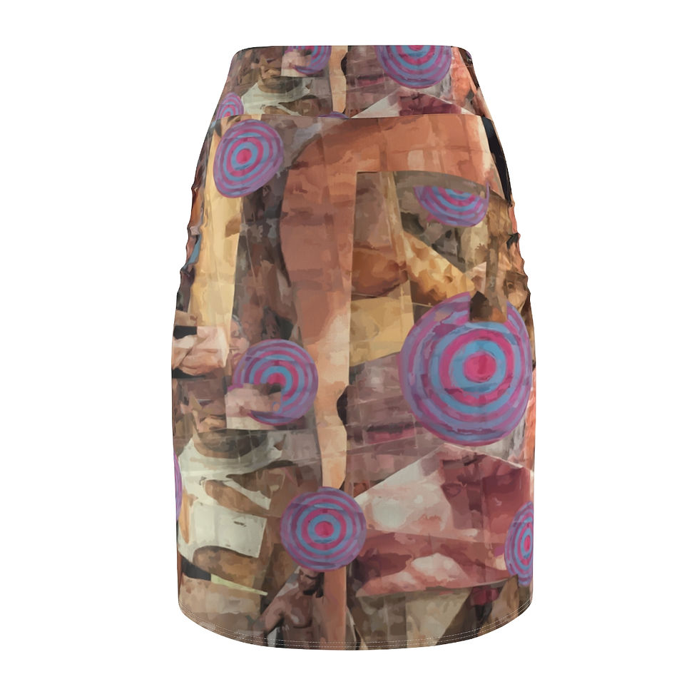 Thumbnail: Women's Pencil Skirt (AOP)