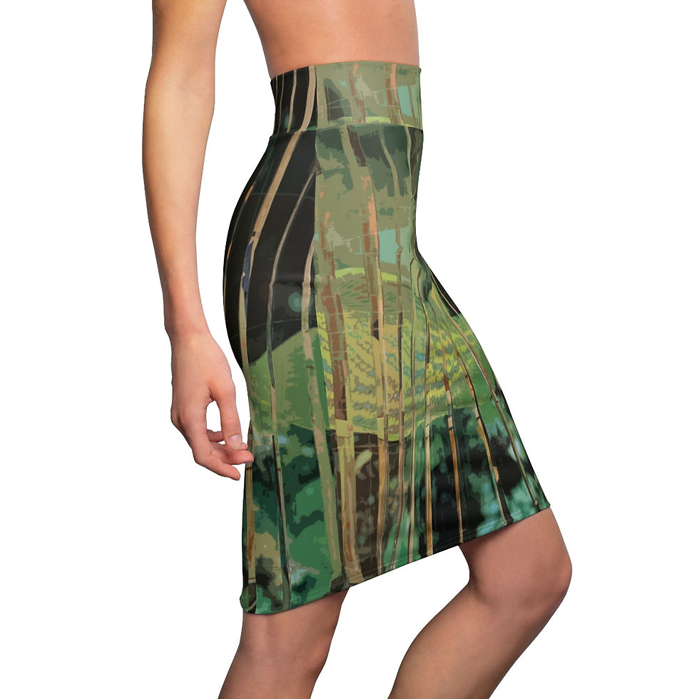 Thumbnail: Women's Pencil Skirt (AOP)