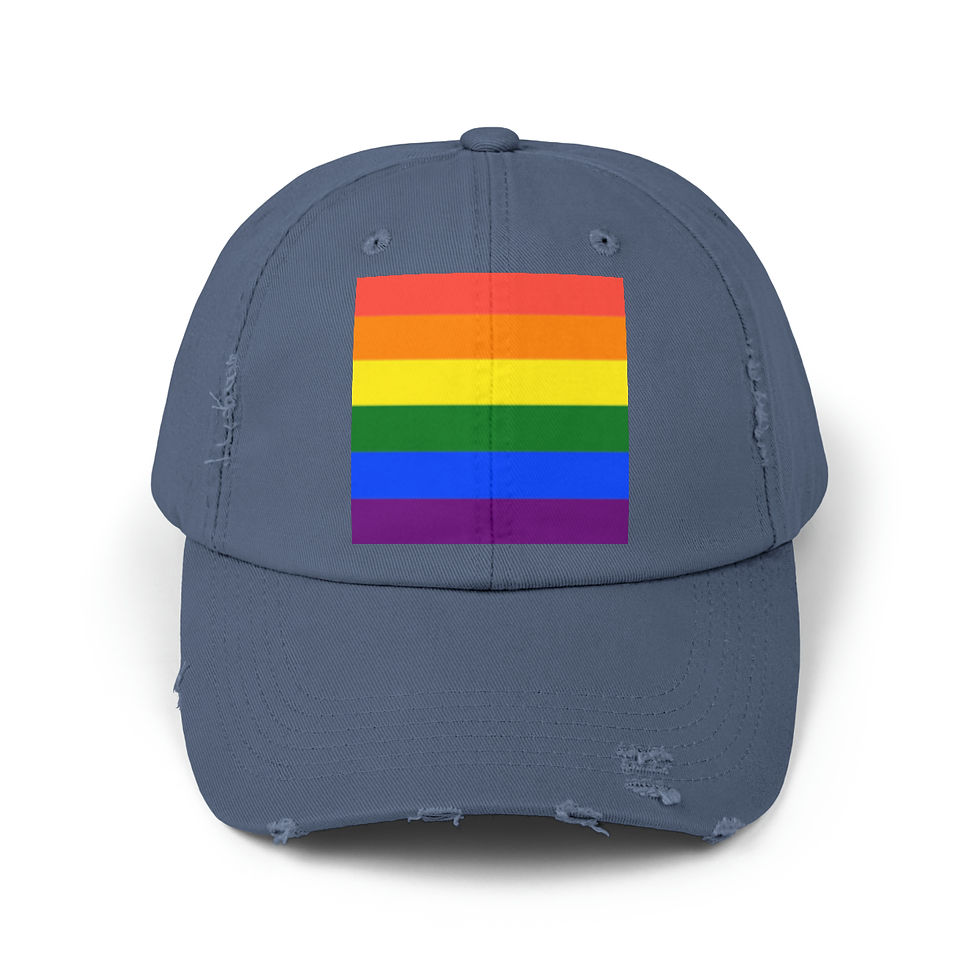 Thumbnail: Unisex Distressed Cap