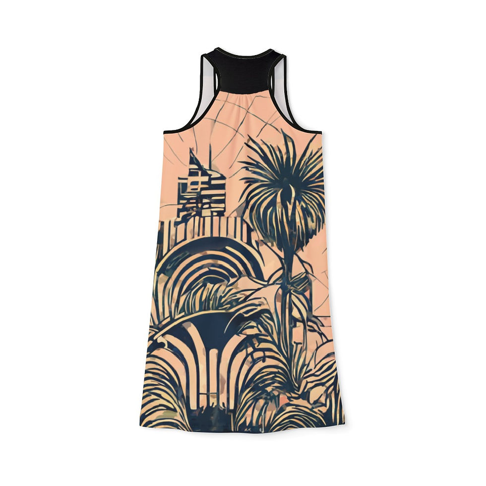 Thumbnail: Women's Racerback Dress (AOP)