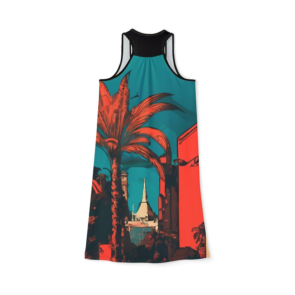 Thumbnail: Women's Racerback Dress (AOP)