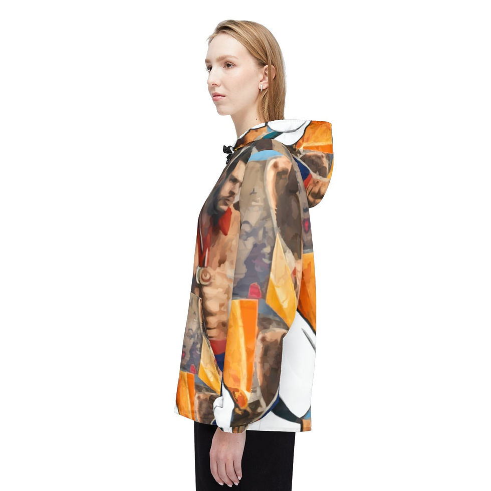 Thumbnail: Windbreaker Jacket (AOP) - "Nostalgic Resonance"