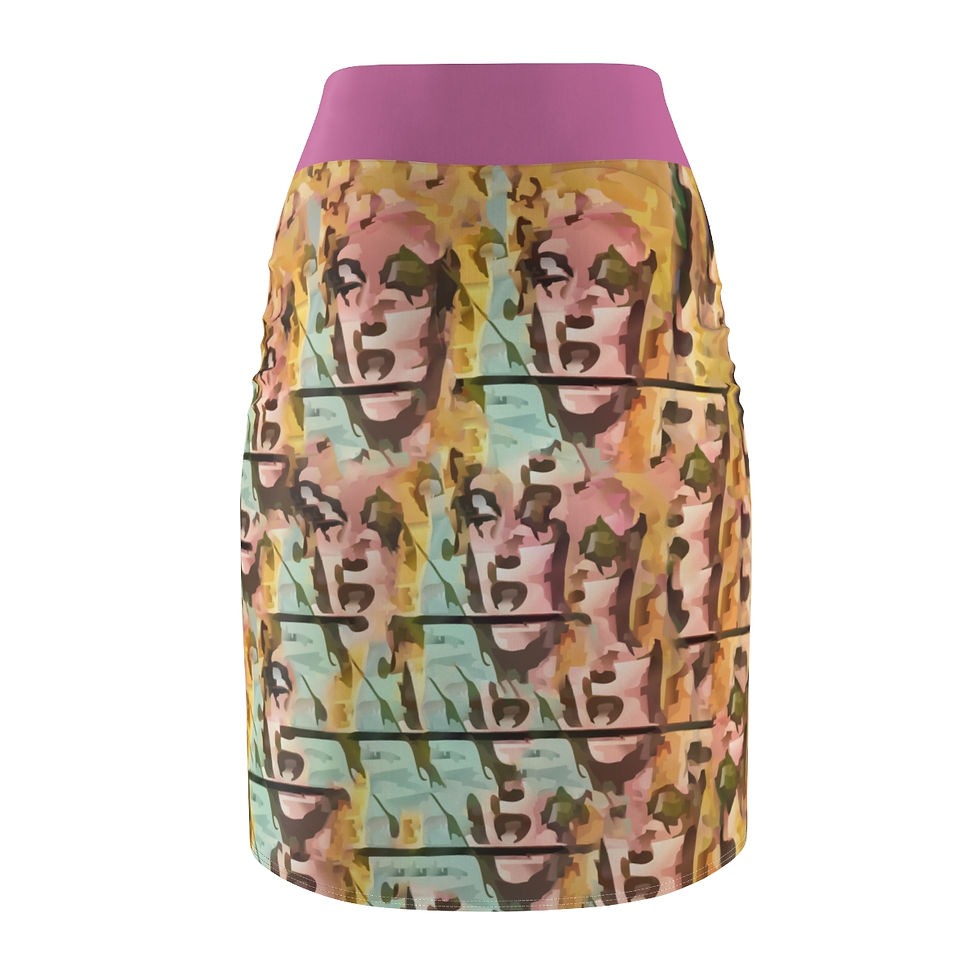 Thumbnail: Women's Pencil Skirt (AOP)
