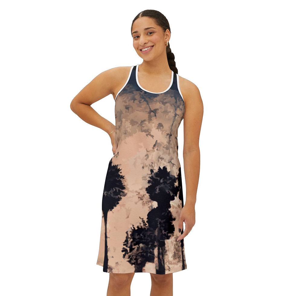Thumbnail:  Women's Racerback Dress (AOP)
